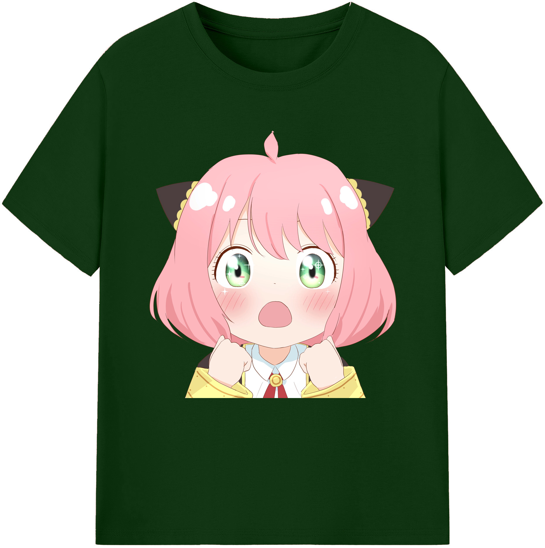 （画像用） SPY×FAMILY间谍家家酒 綿100％半袖Tシャツ（フロントプリント）